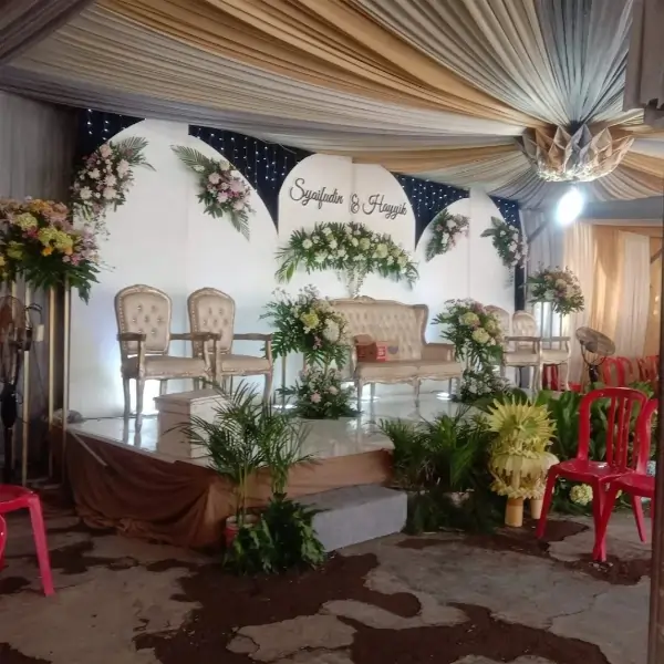 Resepsi Warga di Aula