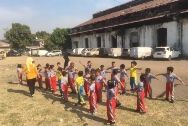 Senam Pagi Murid TK